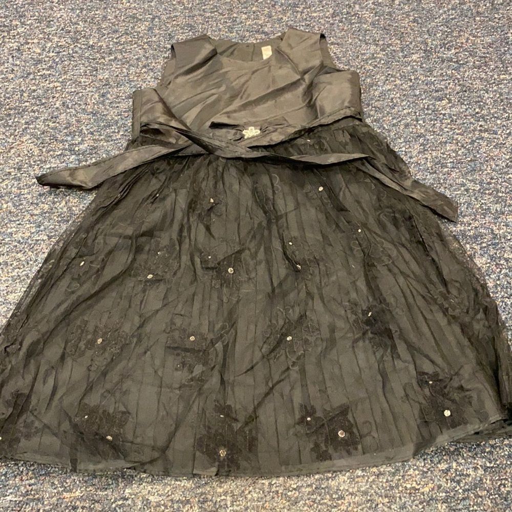 Cherokee Black Netted Dress sz. 14
